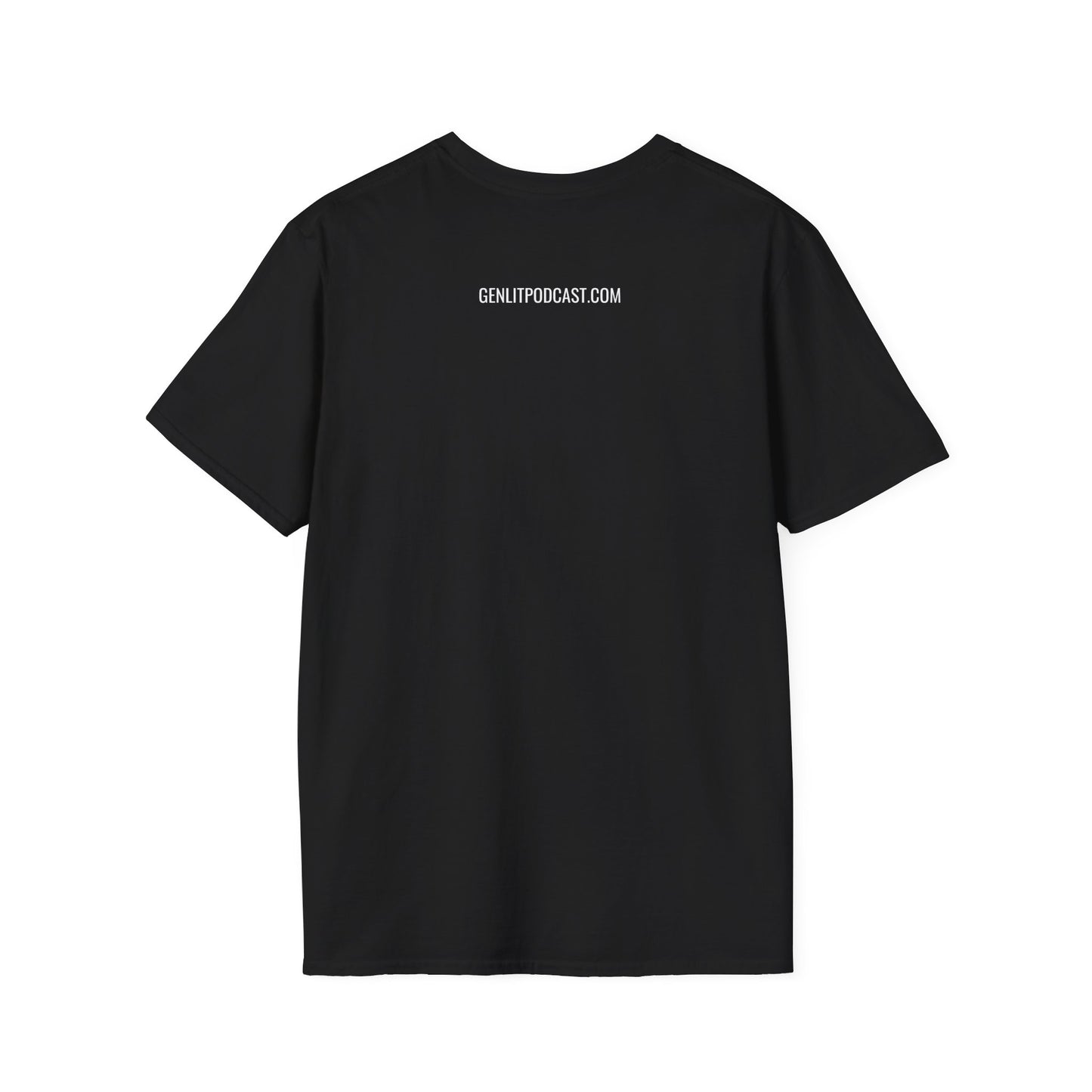 Gen Lit Podcast - Black Unisex Softstyle T-Shirt