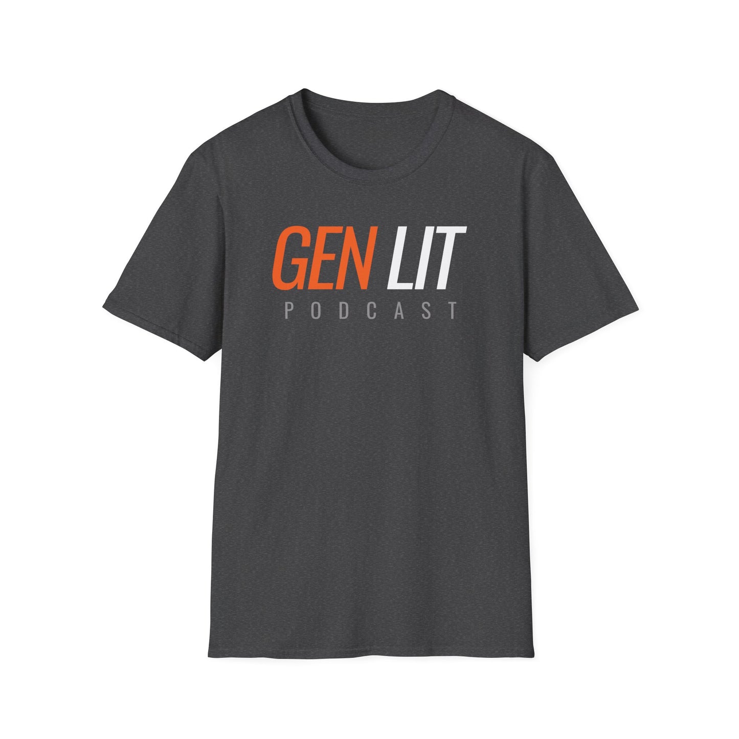 Gen Lit Podcast - Black Unisex Softstyle T-Shirt
