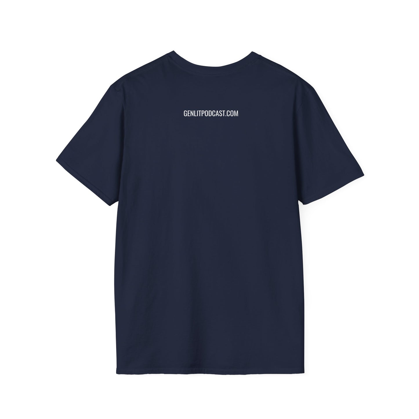 Gen Lit Podcast - Black Unisex Softstyle T-Shirt