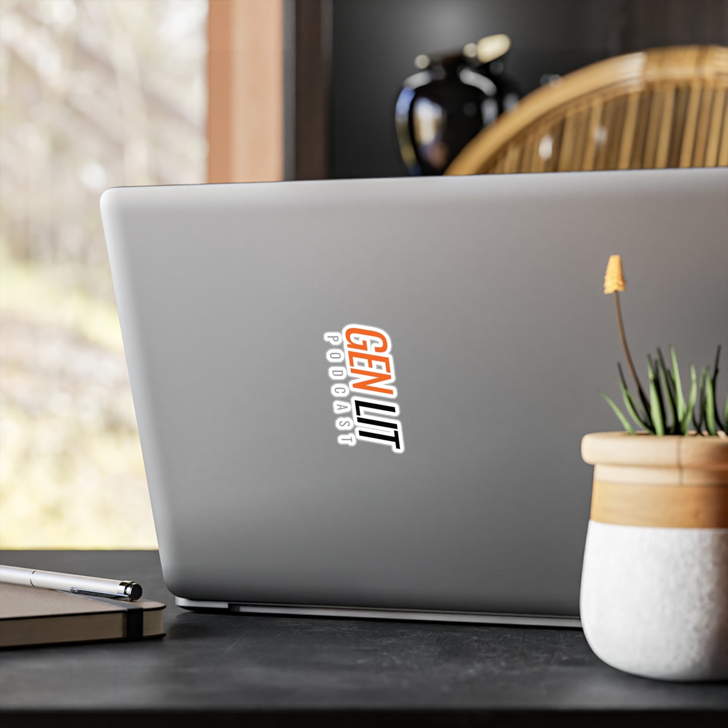 Gen Lit Podcast Decals